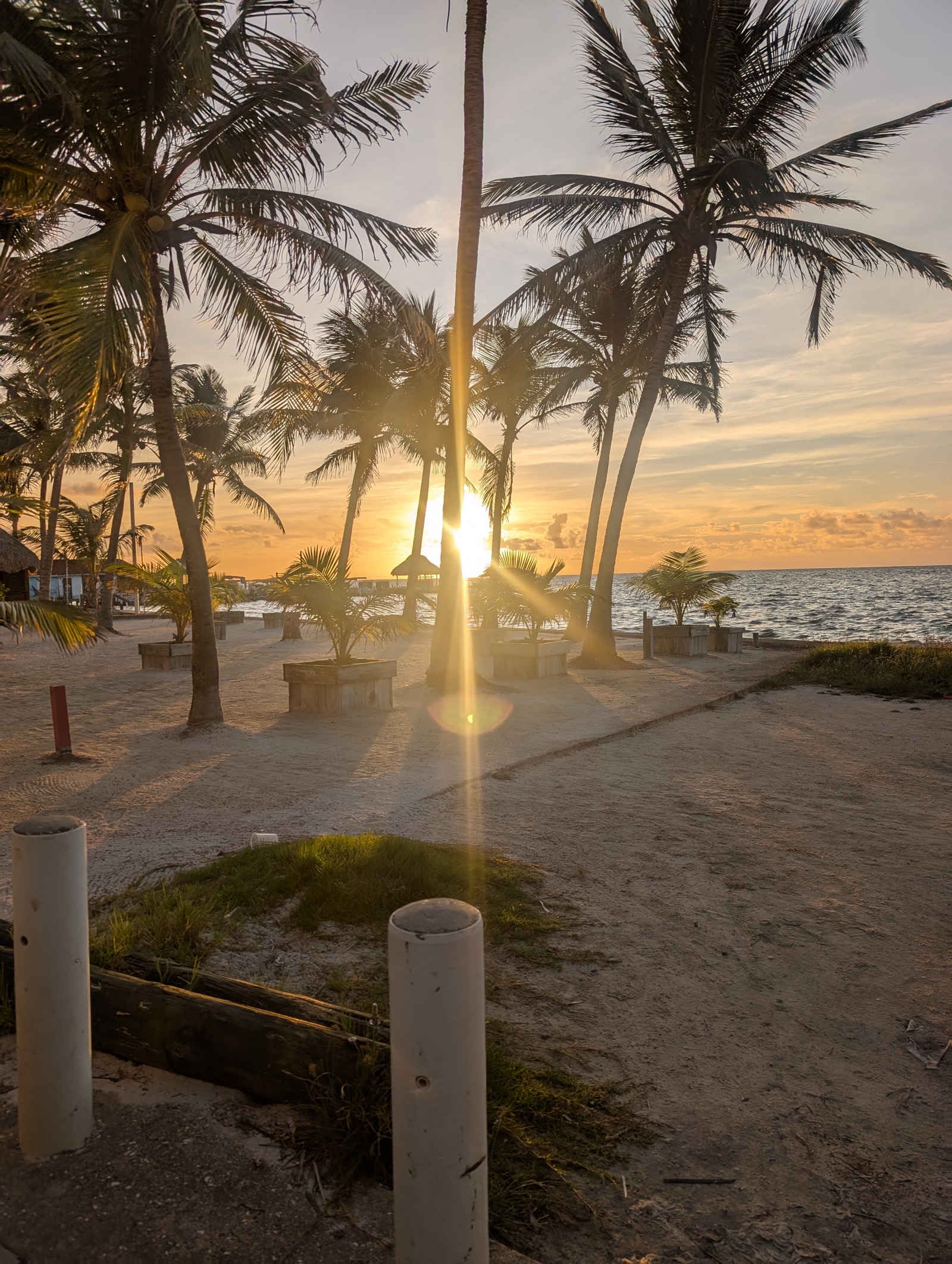 Sunset at Hopkins Beach